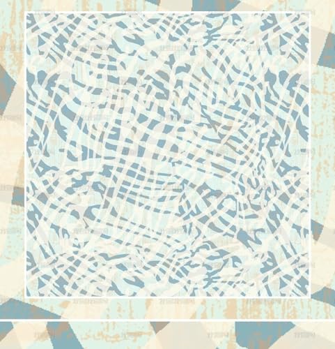 Papier peint autocollant géométrique 45x600cm en vinyle imperméable - 4