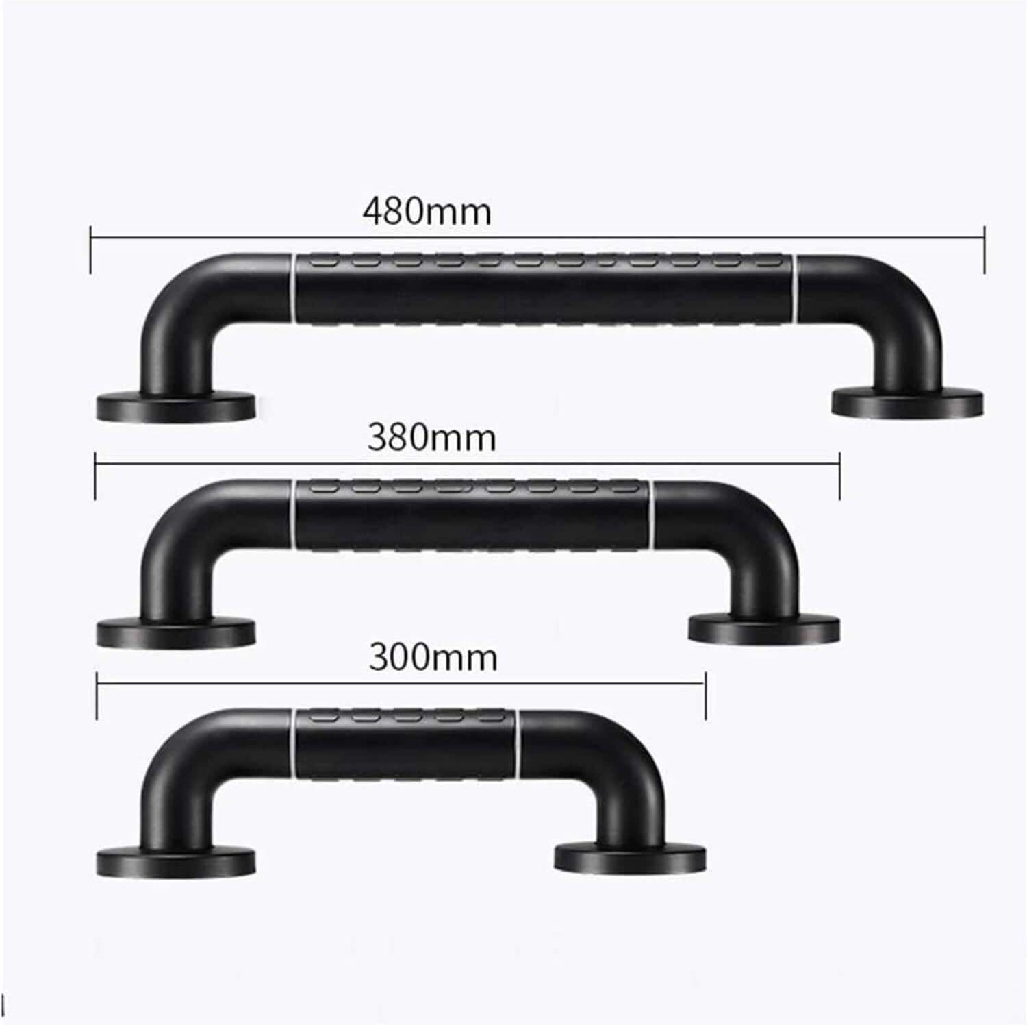 Maniglia Doccia Barra di sicurezza for doccia, corrimano di sostegno, maniglia di sostegno for disabili, anziani, infortuni, assistenza for anziani, maniglia for vasca da bagno, WC antiscivolo(38cm)