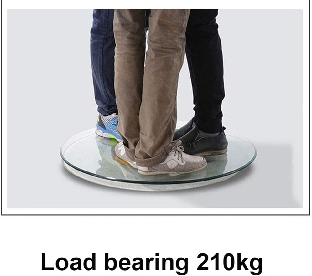 Plateau Tournant Rond Lazy Susan De 30,5 C, Plateau Rotatif En Verre