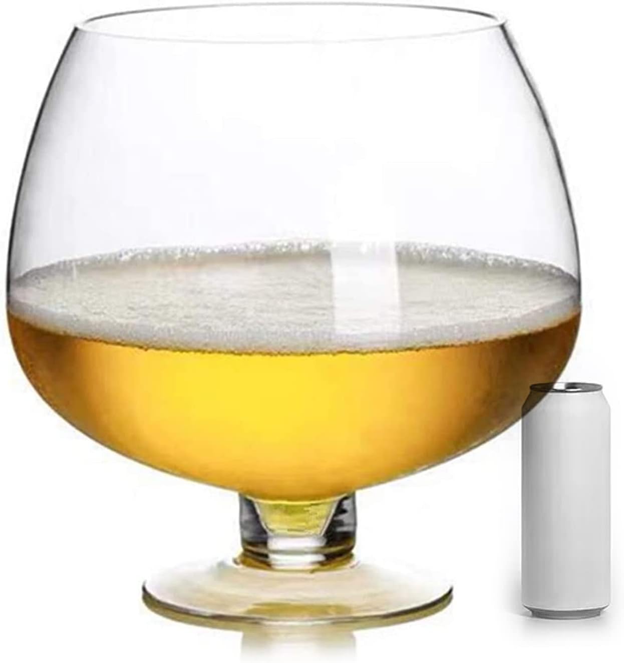 Oversize Large Draft Beer Glass Wine Cork Storage Big Capacity Bar Giant Ice Bucket Unique Design Giant Wine Glass Surprise Drinkware Ice Bucket,Fish Tank,120oz