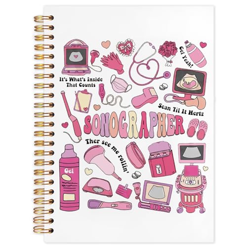 Carnet pour échographe NATSUNO à couverture rose pour ne plus perdre vos notes