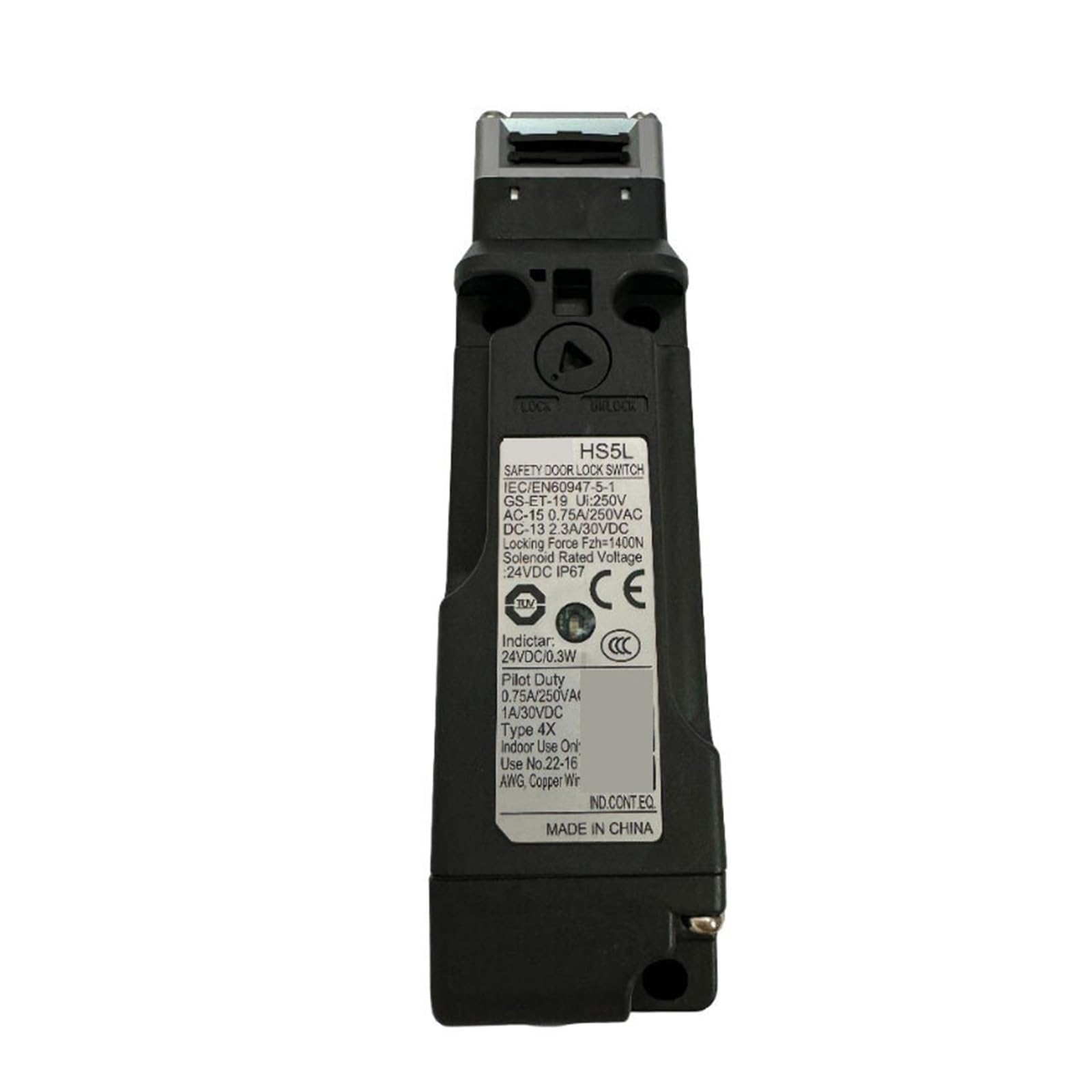 Interruptor de seguridad HS5L-VC44M-G Cerradura de puerta de seguridad HS5L-VC44M-G