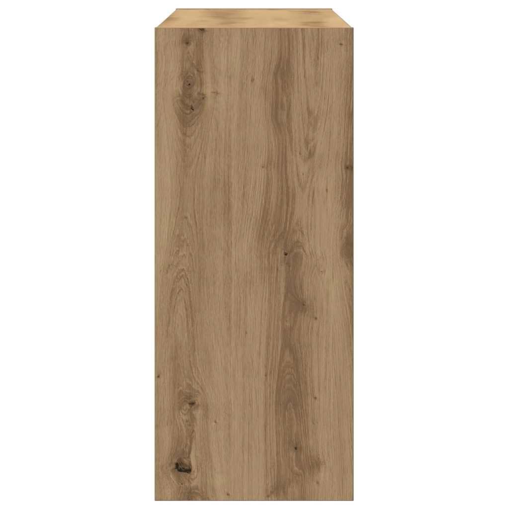 vidaXL Estantería 2 Niveles 100 x 30 x 72 cm Madera de ingeniería | Tiene mucho espacio para tus cosas, Un look minimalista que queda bien en cualquier habitación,