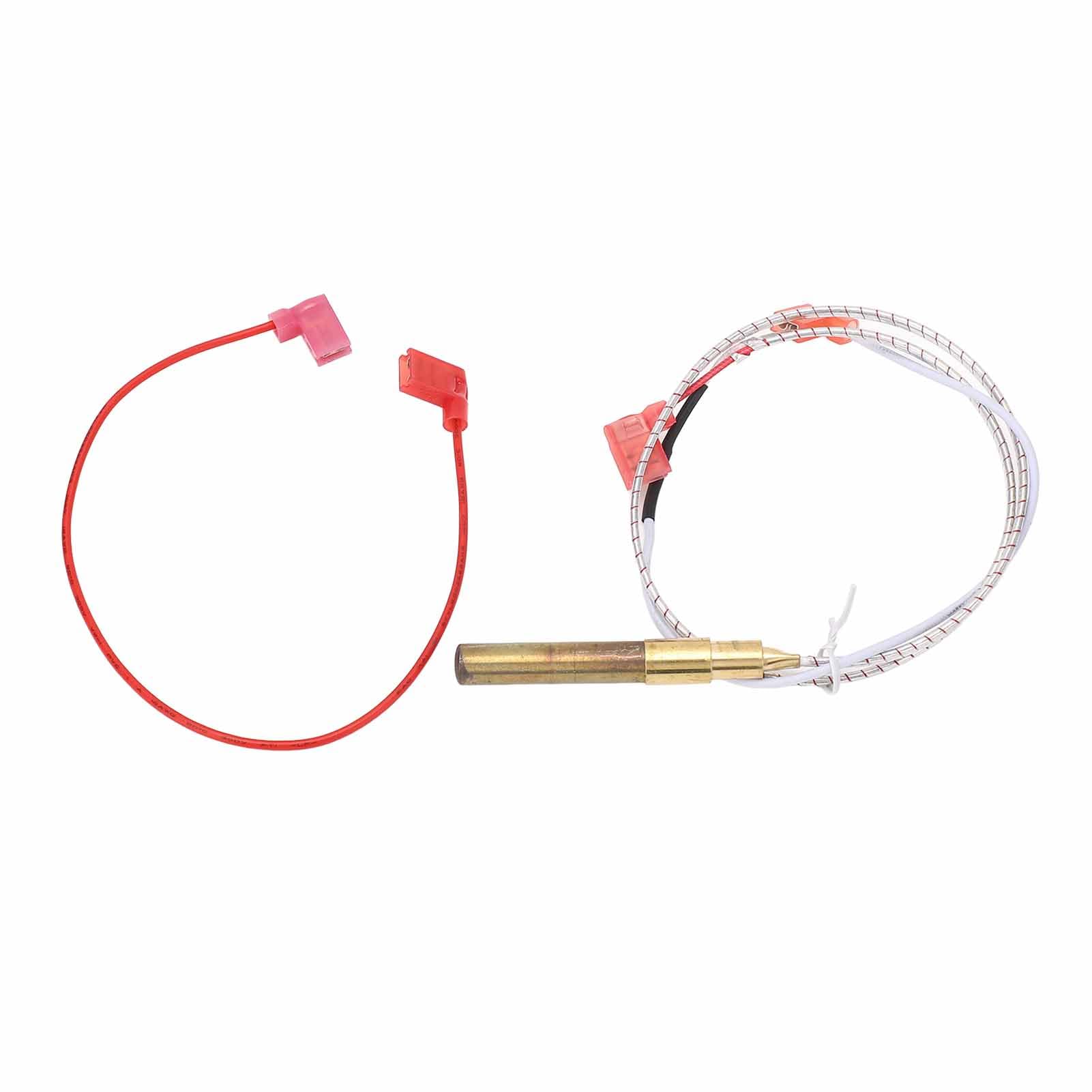 Thermopile,Thermopile Replacement,750mv Thermopile 100112328,Lightweight Thermopile Assembly for Gas Stoves, Water Heater-Copper