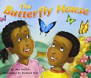 Paperback The Butterfly House: Rigby Flying Colors - Individual Student Edition Book