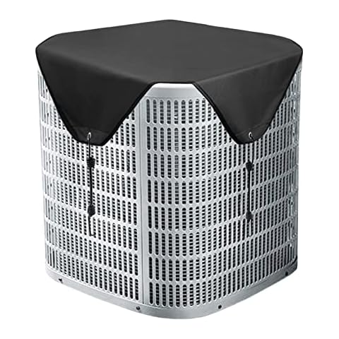 Bandelt AC Cover for Outside Unit 36"x36" Top Air Conditioner Cover for Central Units Waterproof Winter Proof Rain AC Defender Cover