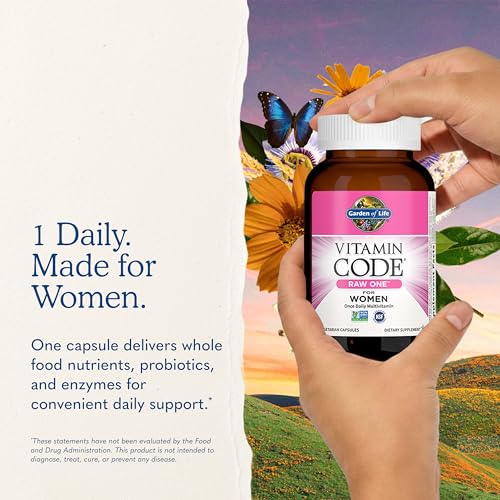 Garden of Life Vitamin Code RAW ONE for Women Once Daily Multivitamin, 75ct - image 7