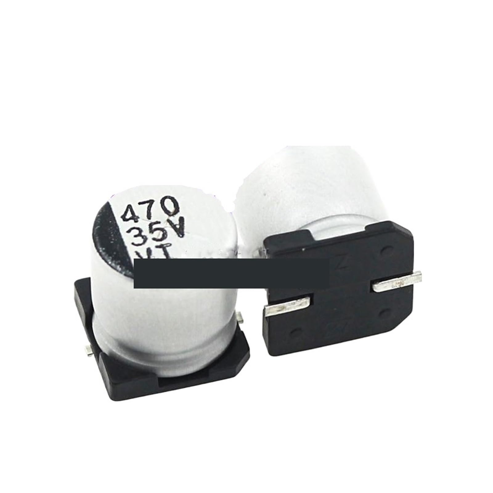 ICXLPMC 10PCS Electrolytic capacitor 35V470UF 10 * 10.5mm SMD aluminum electrolytic capacitor 470uf 35v