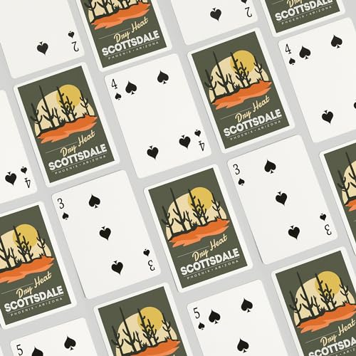Baraja de 52 cartas Póker tamaño estándar miniatura 4