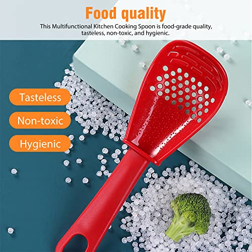 Generic KITCHEN MULTIFUNCTIONAL COOKING Spoon Soup Skimmer Utensil Heat Resistant thumb #4