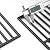 Grill Grates for Nexgrill Home Depot 720-0830H 720-0783E 720-0670C, 17 Inch Cast Iron Replacement Parts for Nexgrill 720-0888 720-0888N Charbroil 463241113 463446015 720-0670D, Master Forge 1010037
