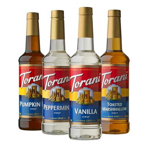 Torani Syrup Variety Packs, Holiday Favorites,...