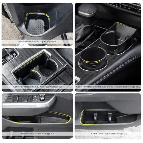 Accesorios para Toyota Sienna 2021-2026 insertos portavasos miniatura 2