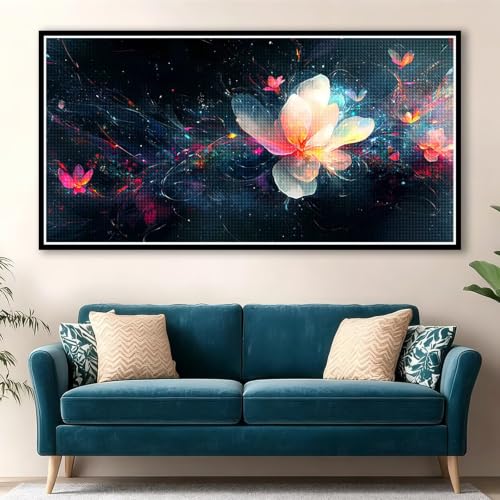 Abstrait Diamond Painting Carré 160x80cm Grand Format 5D - 2