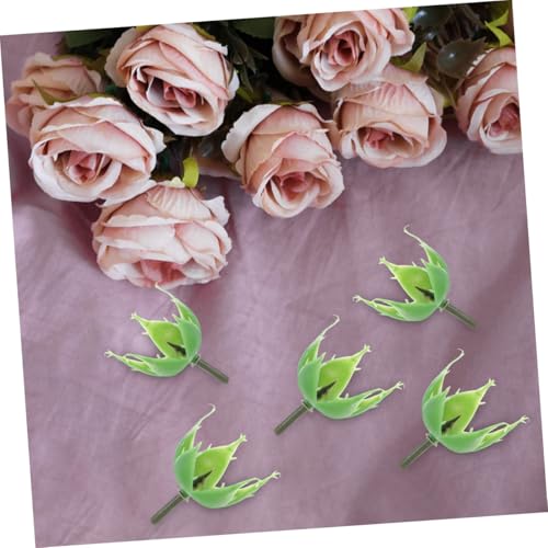 Accesorios para arreglos DIY que evitan la caída de pétalos en rosas artificiales 7