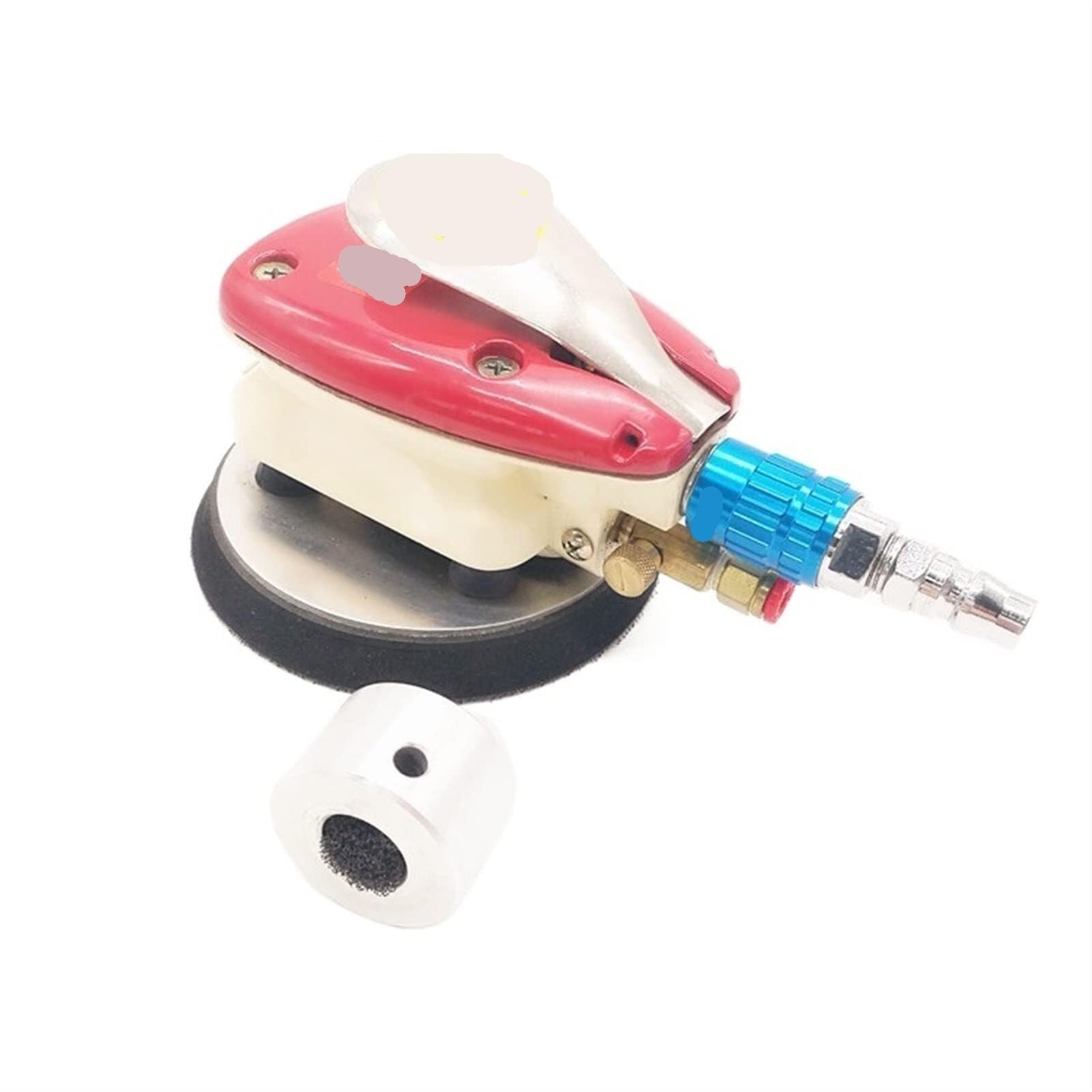 Amrttwy One Color Air Tools, Round Pneumatic Water Injection Sandpaper Mill