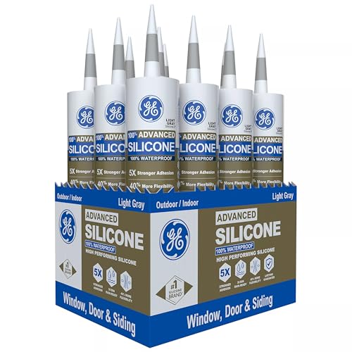 GE Advanced Silicone Caulk for Window & Door
