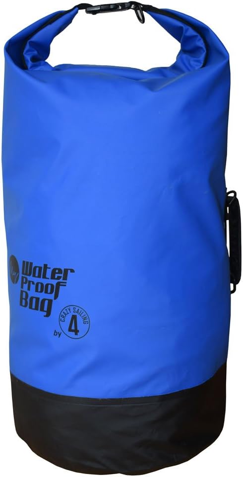 crazy4sailingWaterproof Duffel Bag, 50, 75, 100 Litres, Adult (Unisex), 50 Litre
