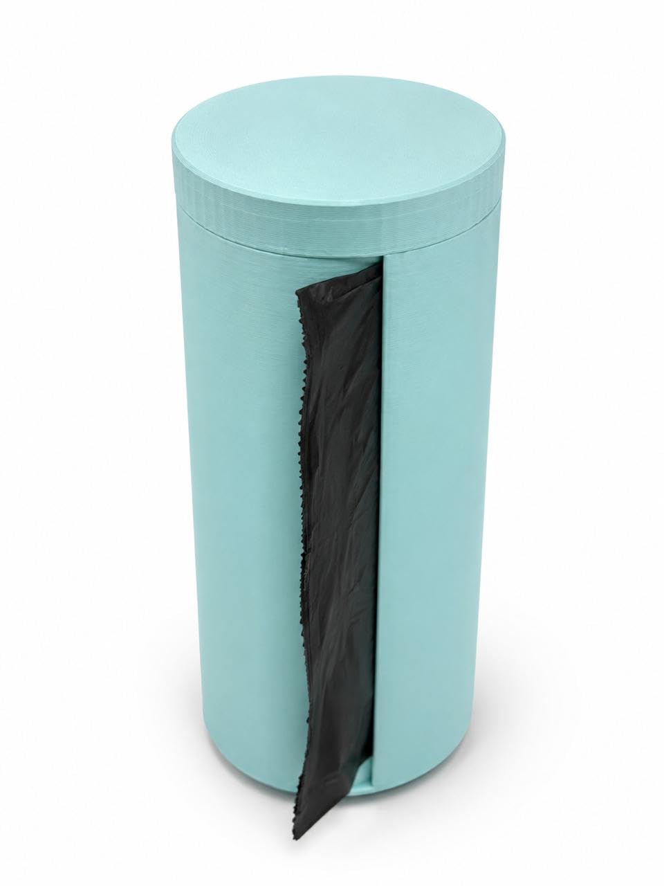 Dustbin Bag Holder Wall Mount with Stand 6 inch, biodegradable plastic, compatible with pristo waste bags, kitchen organiser-image-12