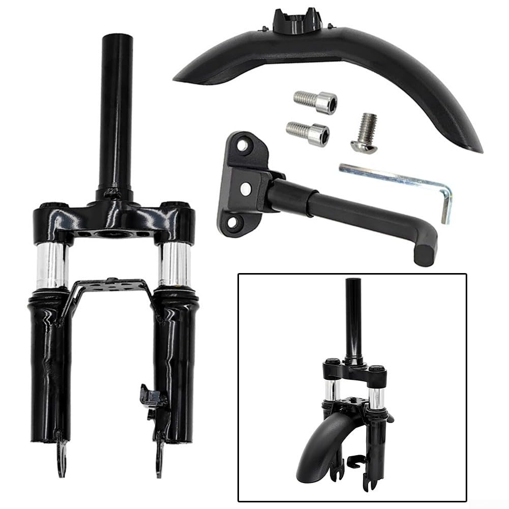 Para horquilla delantera Ninebot, para Ninebot MAX Scooter eléctrico Soporte de pie de horquilla delantera, para Ninebot Max Scooter Kit de amortiguador hidráulico