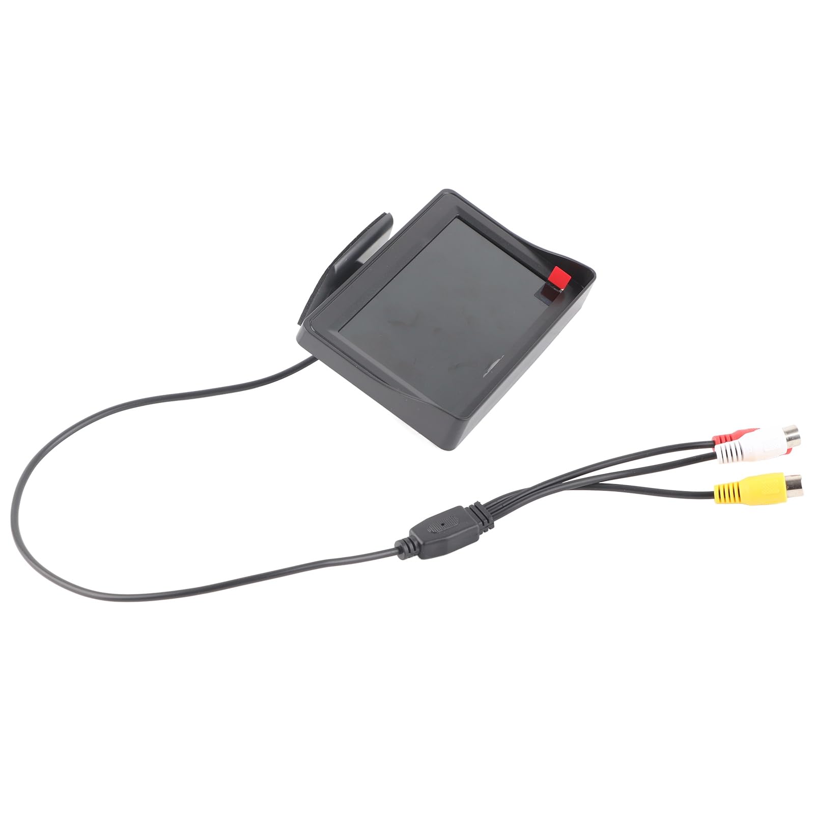 Moniteur de Caméra de Recul avec écran LCD Couleur de 4,3 Pouces, Moniteur de Voiture étanche pour Voiture SUV Van Truck Noir avec Pare-Soleil, Réglable à 180 Degrés, Systèmes