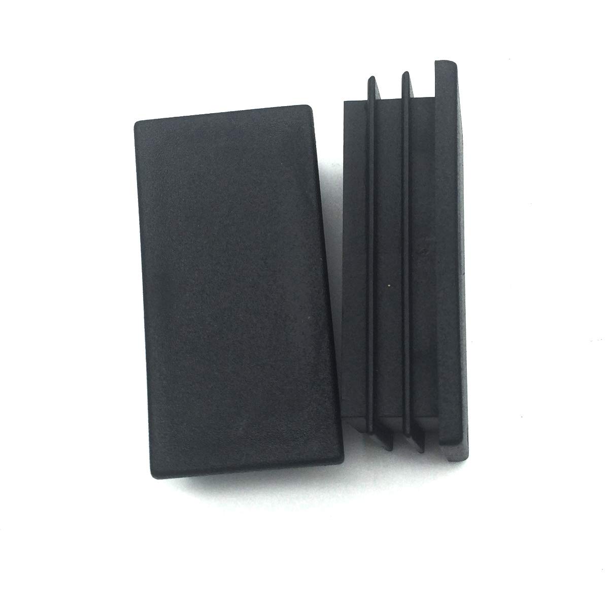 Tappi Di Chiusura Rettangolari Per Tubi - 12 Pezzi Nero, 30x10mm, Per Gambe Mobili E Sedie - Foto 6