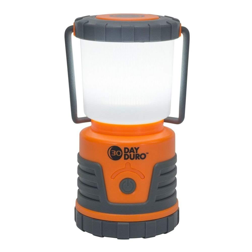UST 30-Day Duro LED Portable 700 Lumen Lantern with Lifetime LED Bulbs and Hook for Camping, Hiking, Emergency and Outdoor Survival