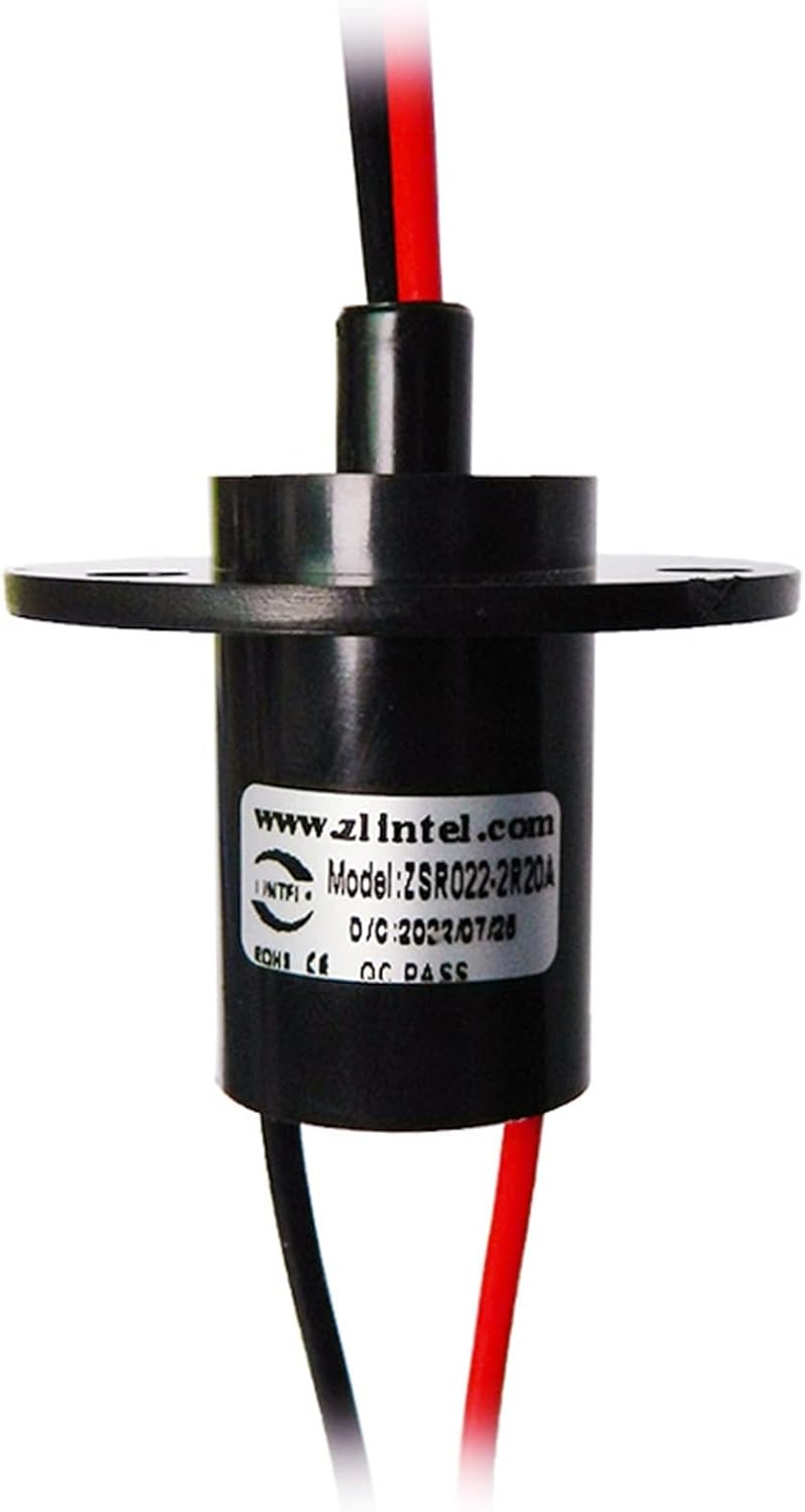 1PCS Insulated Dining Table High Current Conductive Slip Ring Induction Cooker High Power Collector Ring Stage Light 360° Rotating Brush