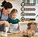 DecarDamai 40 Pack Half Dozen Egg Cartons Bulk 6 Count, Empty Natural Paper Pulp Egg Cartons Reusable, Strong Sturdy Design Made from Natural Cardboard.