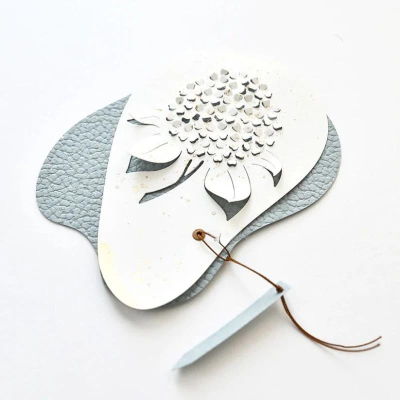 3D Hydrangea Flower Cutting Die - Metal Embossing Die For Card Making And Scrapbooking