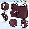 TEUEN Crossbody Bag Damen Große Kapazität Wasserdicht Nylon Umhängetasche Damen Mittelgroß, Casual Handtasche & Leichte Schultertasche Gross Messenger Bag mit Vielen Fächern #5