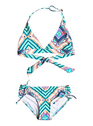 Roxy Girls' Hippie College Halter Set Two Piece Swimsuit