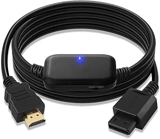 Wii HDMI 変換アダプタ ケーブル 1080P/720P対応 - Wii HDMIコンバータ 画質向上 解像度エンハンサー プラグアンドプレイ S-Video対応 すべてのWii表示モード（NTSC 480i/480p, PAL 576i）[2M]