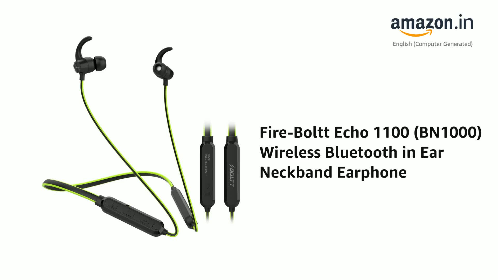 Fire-Boltt Echo 1100 (BN1000) Wireless 