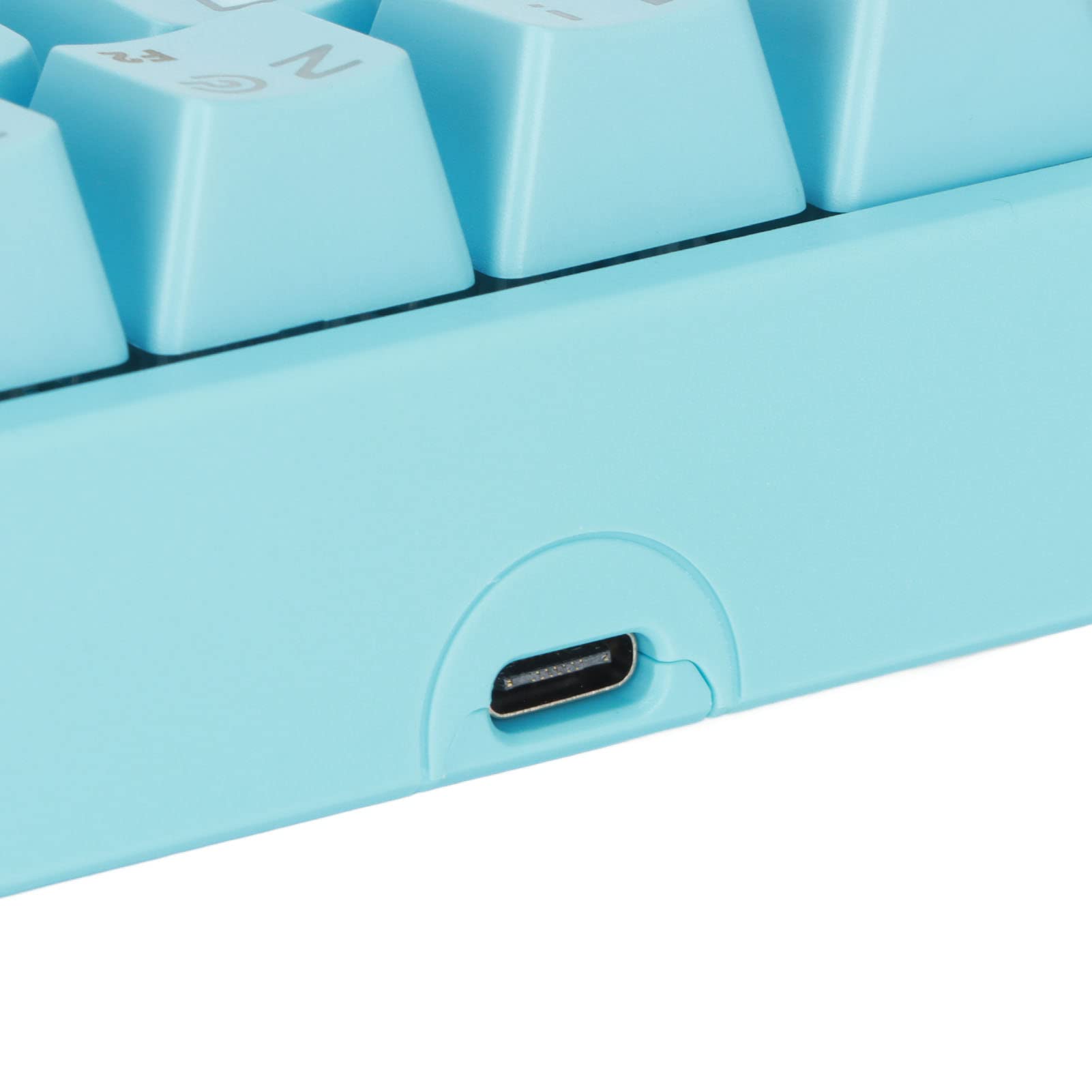 Cocoarm Tastiera Meccanica 71 Tasti, Interruttori Blue, RGB Type-C (BLUE)