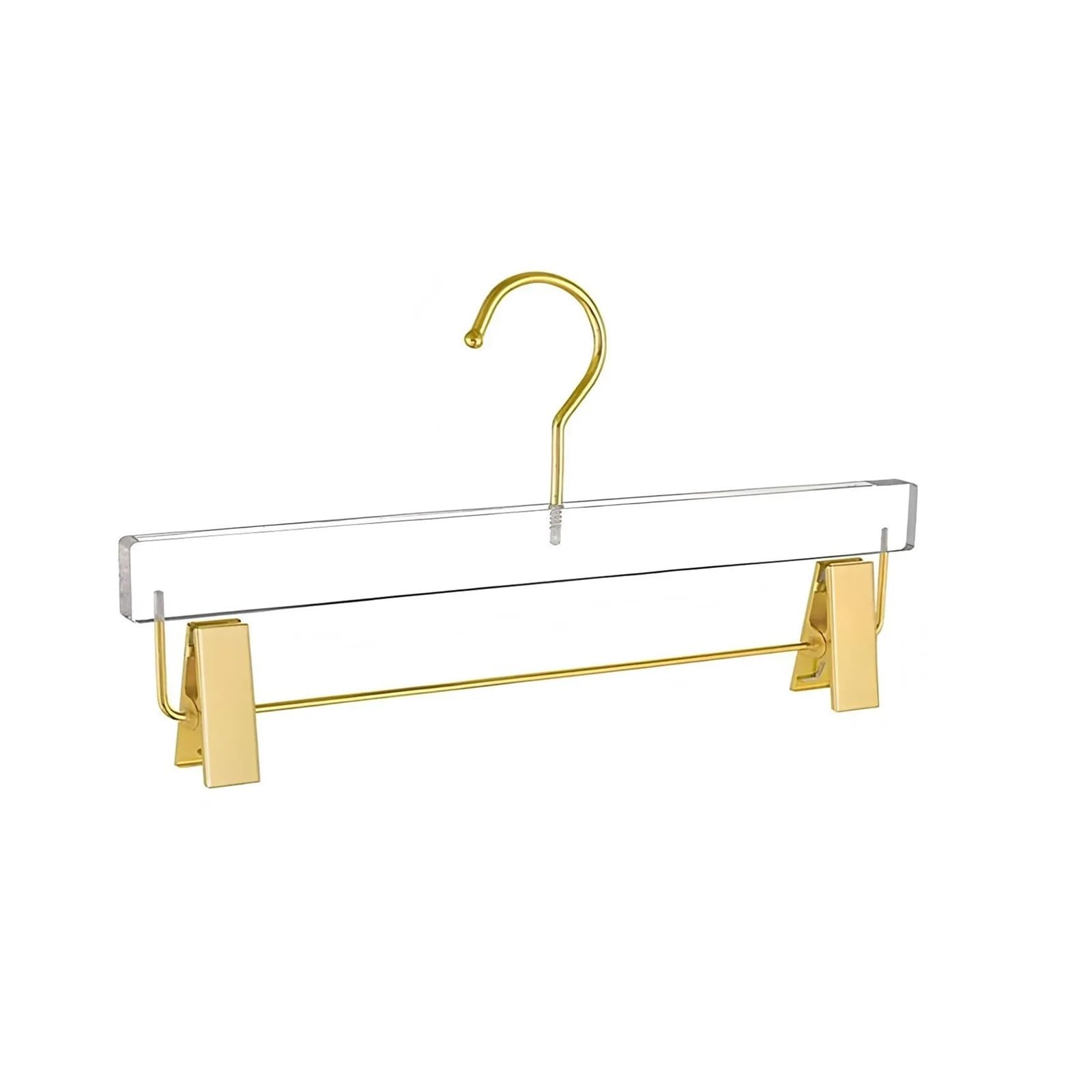 Household Clothes Hanger,Anti-slip Trousers Closet Organizer Pants,Skirts,Jeans,Powerful Clip,No Trace(32CM)