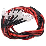 [Enhanced Night Driving] Erleben Sie eine perfekte Beleuchtung mit unseren LEDs mit hoher Helligkeit, um Ihre Leistung Ihrer Fernbedienungsautos im Dunkeln erheblich zu verbessern. Das fortschrittliche Beleuchtungssystem sorgt für eine bessere Sichtbarkeit und Kontrolle, sodass Sie mit Leichtigkeit und Selbstvertrauen aufregende Night -of -RC -Abenteuer genießen können.