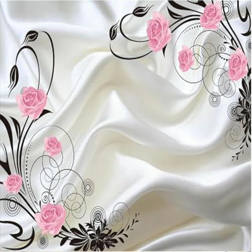 Autocollants muraux fleurs 150x105 pour masquer un mur blanc triste - 4