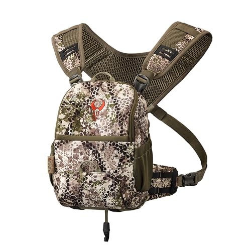 Badlands Bino XR Pro Binocular Case - Four Point Shoulder Harness Magnetic Closure Rangefinder Compartment Bow Hook for Hunting and Outdoor Adventures Approach OG