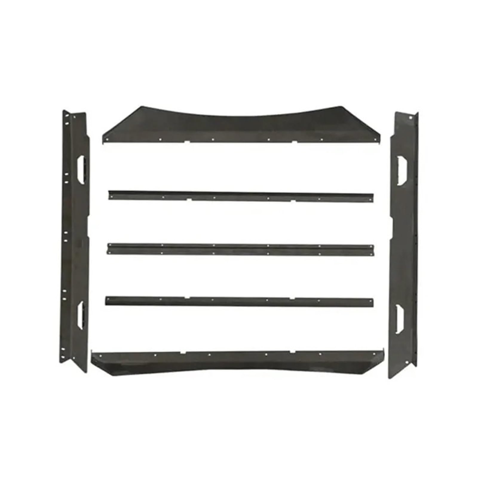 Portapacchi Adatto Per Wrangler JL 2018+ 4x4 Cestello Da Carico Con Piattaforma Sul Tetto Leggero Fuoristrada Portapacchi plastica