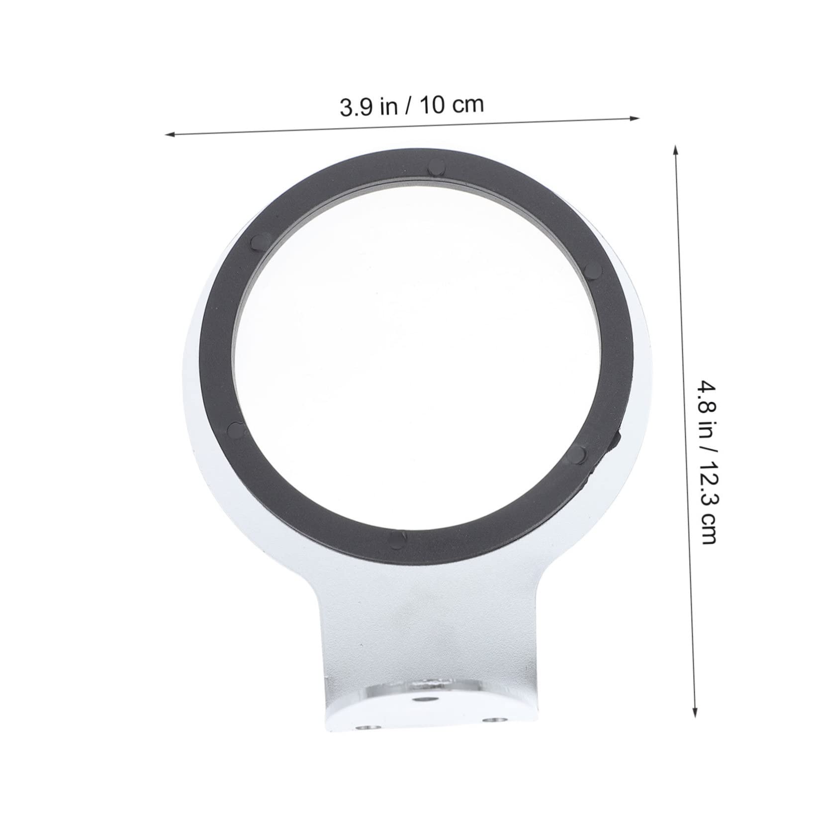 IWOWHERO Hair Dryer Rack for Wall Stand up Hair Dryer Holder Stainless Steel Construction