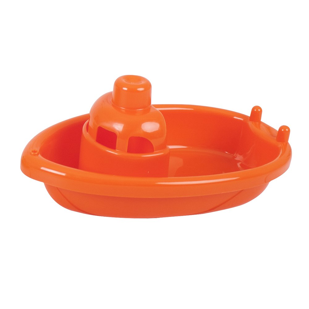 Gowi Toys Trawler Boats (Orange) - Bath Boat Toy