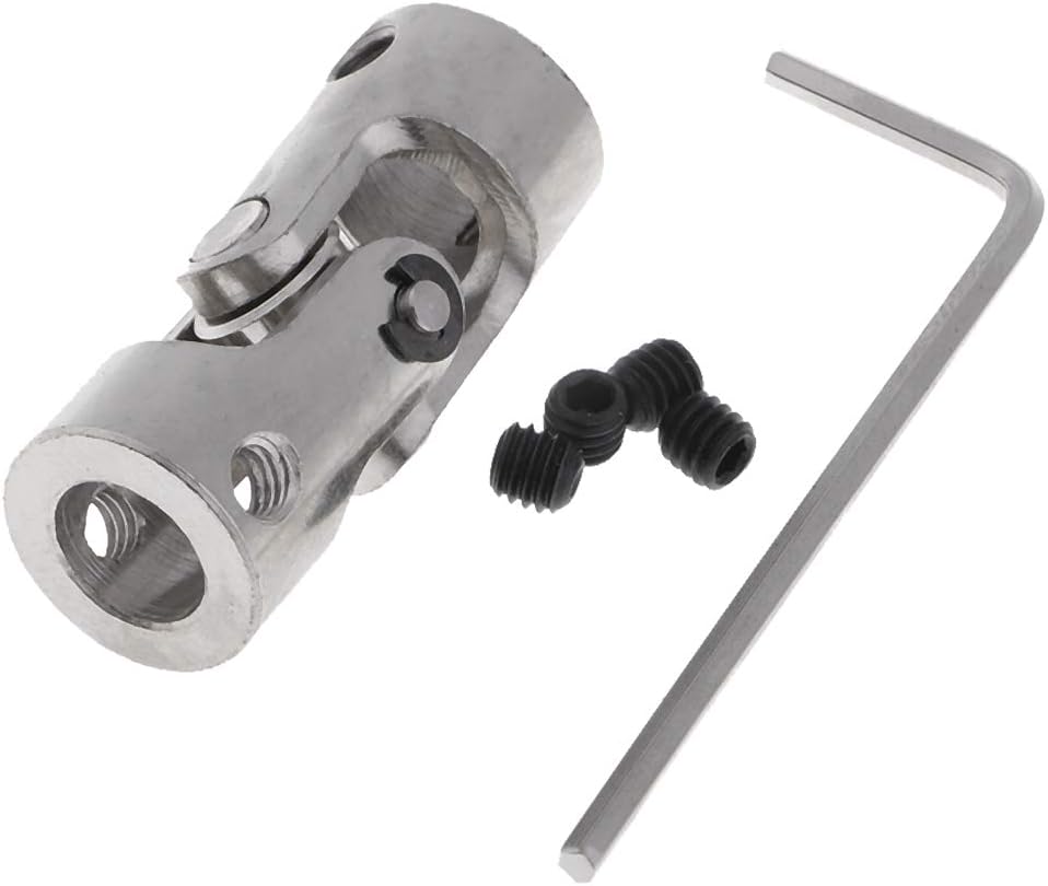 COMBR RC Boat Cardan Joint Gimbal Couplings Universal Joint Connector Shaft 8x8mm