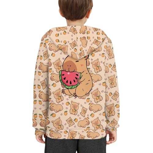 JEOCODY Cute Hoodies for Kids Trendy Sweatshirt with Pockets Long Sleeve Shirts Clothes for Boys Girls3