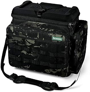Rodeel Fishing Bag, Large Fishing Tackle Bag, Hold-All Bag for Boat Fishing, Fresh Water and Sea Fishing, Without Tackle Box
