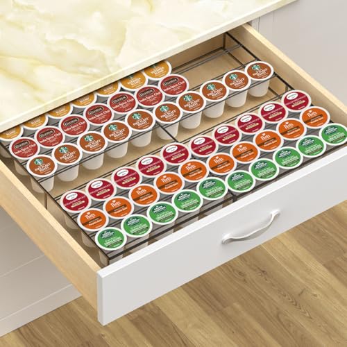 Kssiaz Expandable Metal K Cup Drawer