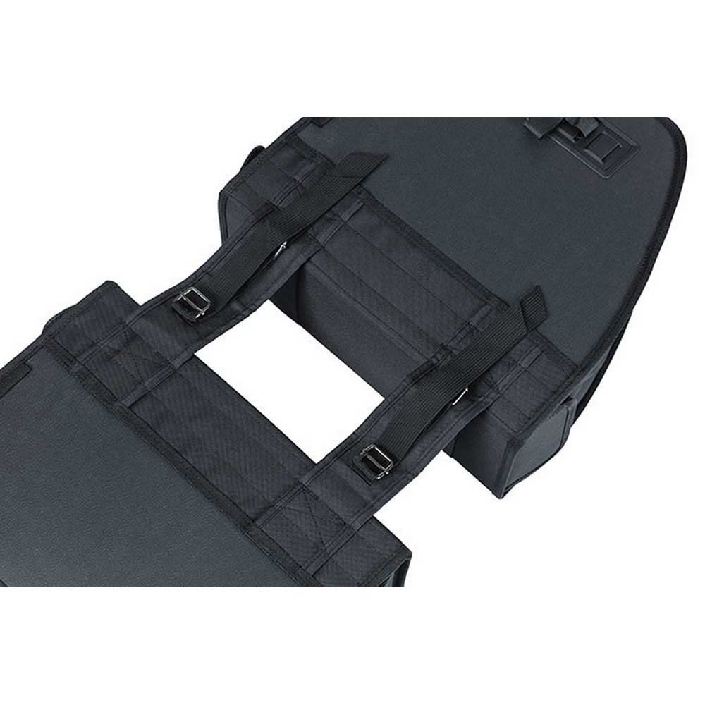 BASIL Produkt ALFORJAS BASIL TOUR 28L IMPERMEABLE POLIESTER NEGR