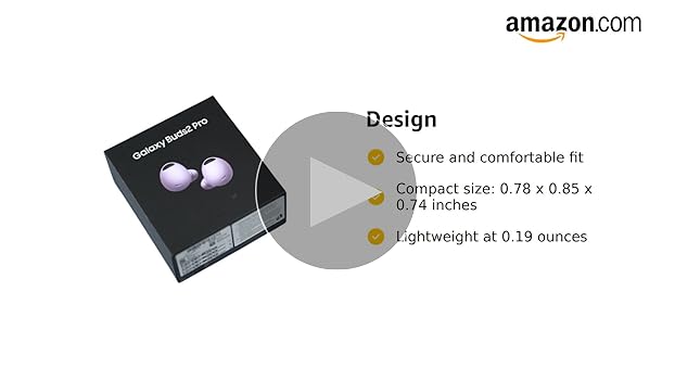 SAMSUNG Galaxy Buds2Pro/SMーR510ワイヤレスイヤホン Amazon.co.jp: Galaxy Buds2 Pro｜グラファイト｜ワイヤレス