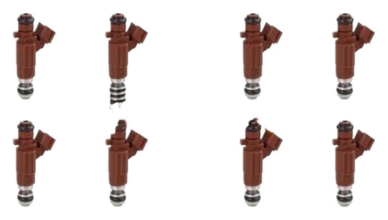 Oil Petrol Fuel Injector Nozzle for Nissan for N16 for D22 Super Saloon Pickup for Teana 1.8L .6L .3L L4 8pcs Injection Nozzles 16600-5L700 FBJC100 16600-2Y915 166002Y915(8pcs)