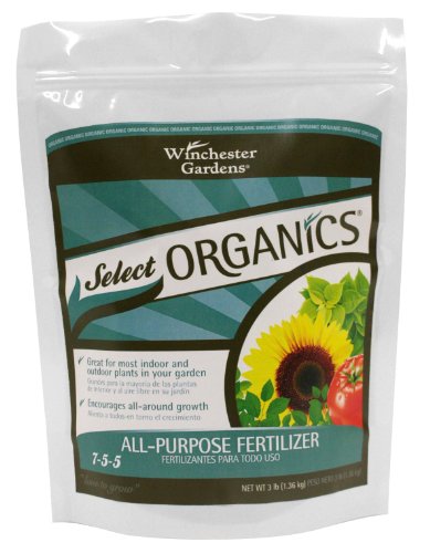 Winchester Gardens Select Organics All Purpose Granular Fertilizer, 3-Pound Bag